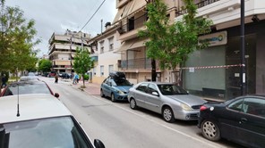 Eργασίες πλύσης στην οδό Χρυσοχόου 
